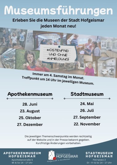 Museumsführungen 2025 - 1