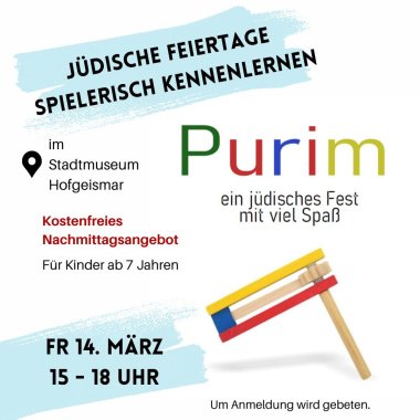 Jüdische Feiertage spielerisch kennenlernen - 1