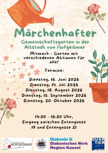 Kopie von Kopie von Kopie von Märchengarten Gemeinschaftsgarten in der Altstadt von Hofgeismar - 1